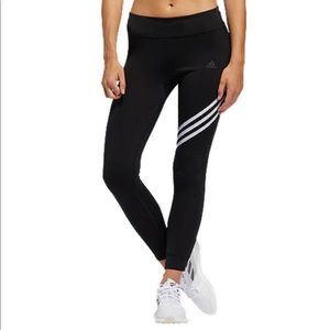 Adidas Women’s Run It 3-Stripes 7/8 Tights
